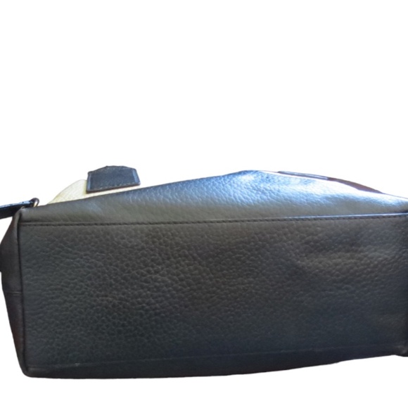 Large Pebbled Leather Kate Spade Fold Over Bag Shoulder/Satchel - Picture 3 of 6